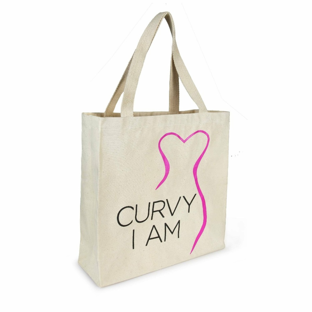 Curvy I Am totes bag